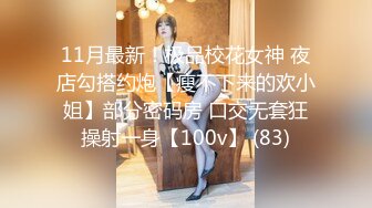 11月最新！极品校花女神 夜店勾搭约炮【瘦不下来的欢小姐】部分密码房 口交无套狂操射一身【100v】 (83)