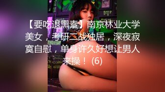 【要吃退黑素】南京林业大学美女，考研二战独居，深夜寂寞自慰，单身许久好想让男人来操！ (6)