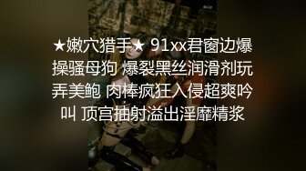 ★嫩穴猎手★ 91xx君窗边爆操骚母狗 爆裂黑丝润滑剂玩弄美鲍 肉棒疯狂入侵超爽吟叫 顶宫抽射溢出淫靡精浆