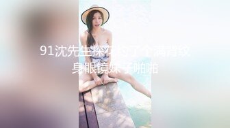 91沈先生探花约了个满背纹身眼镜妹子啪啪