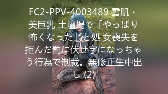 FC2-PPV-4003489 雪肌・美巨乳 土壇場で「やっぱり怖くなった」と処 女喪失を拒んだ罰に伏せ字になっちゃう行為で制裁。無修正生中出し (2)