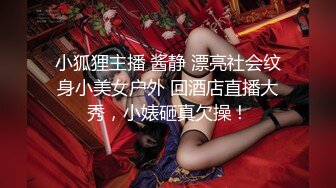 小狐狸主播 酱静 漂亮社会纹身小美女户外 回酒店直播大秀，小婊砸真欠操！