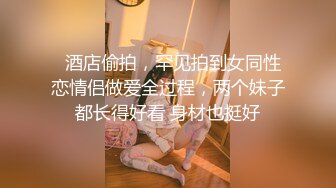   酒店偷拍，罕见拍到女同性恋情侣做爱全过程，两个妹子都长得好看 身材也挺好