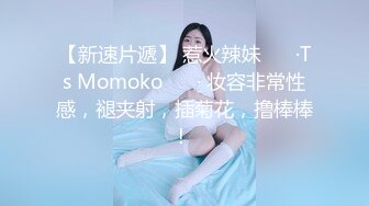 【新速片遞】 惹火辣妹 ❤️·Ts Momoko ❤️· 妆容非常性感，褪夹射，插菊花，撸棒棒！ 